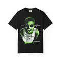Graphic T-Shirt — WEMBY Neon Green Retro Sports Portrait
