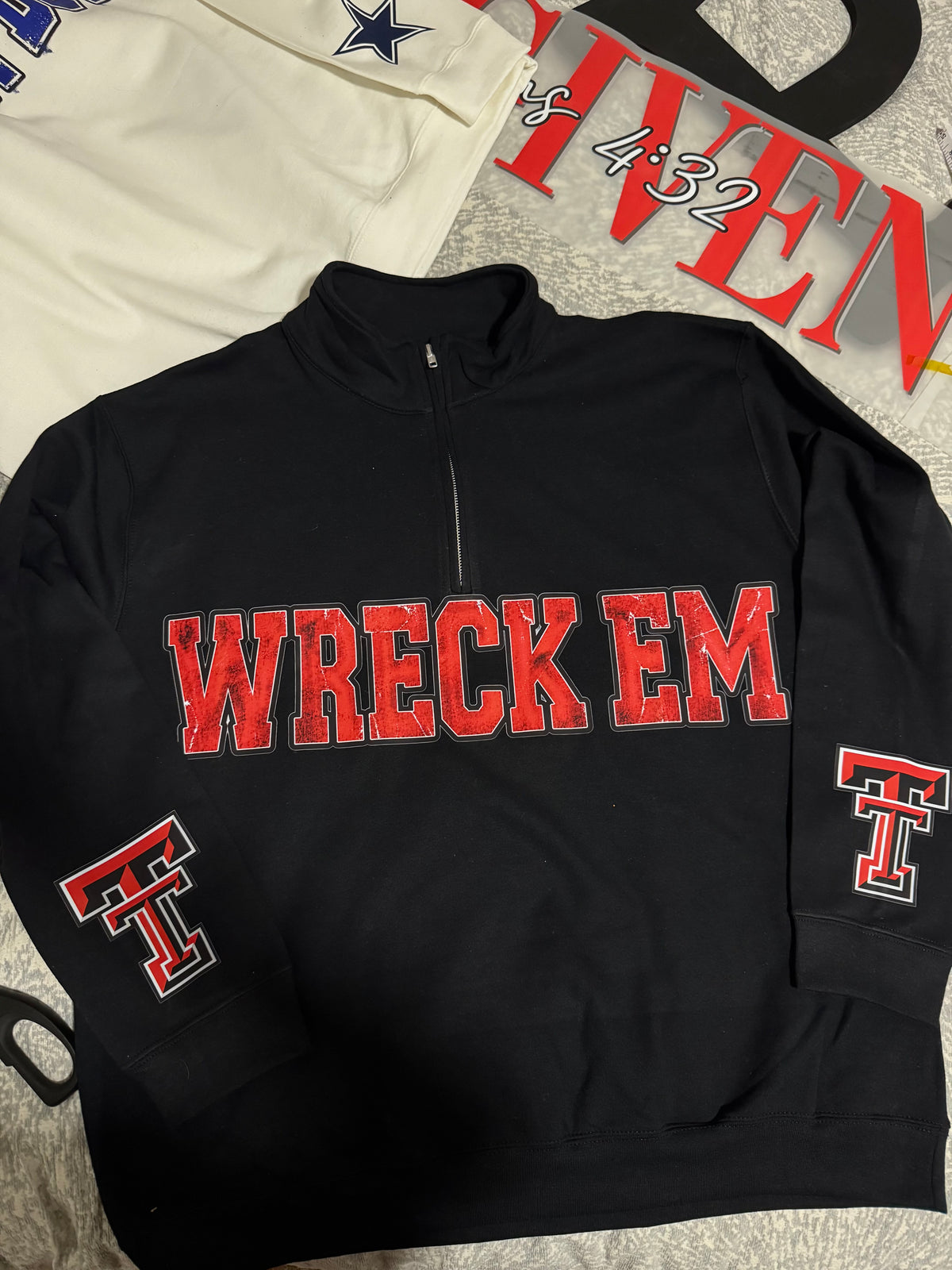 Wreck Em 1/4 Zip