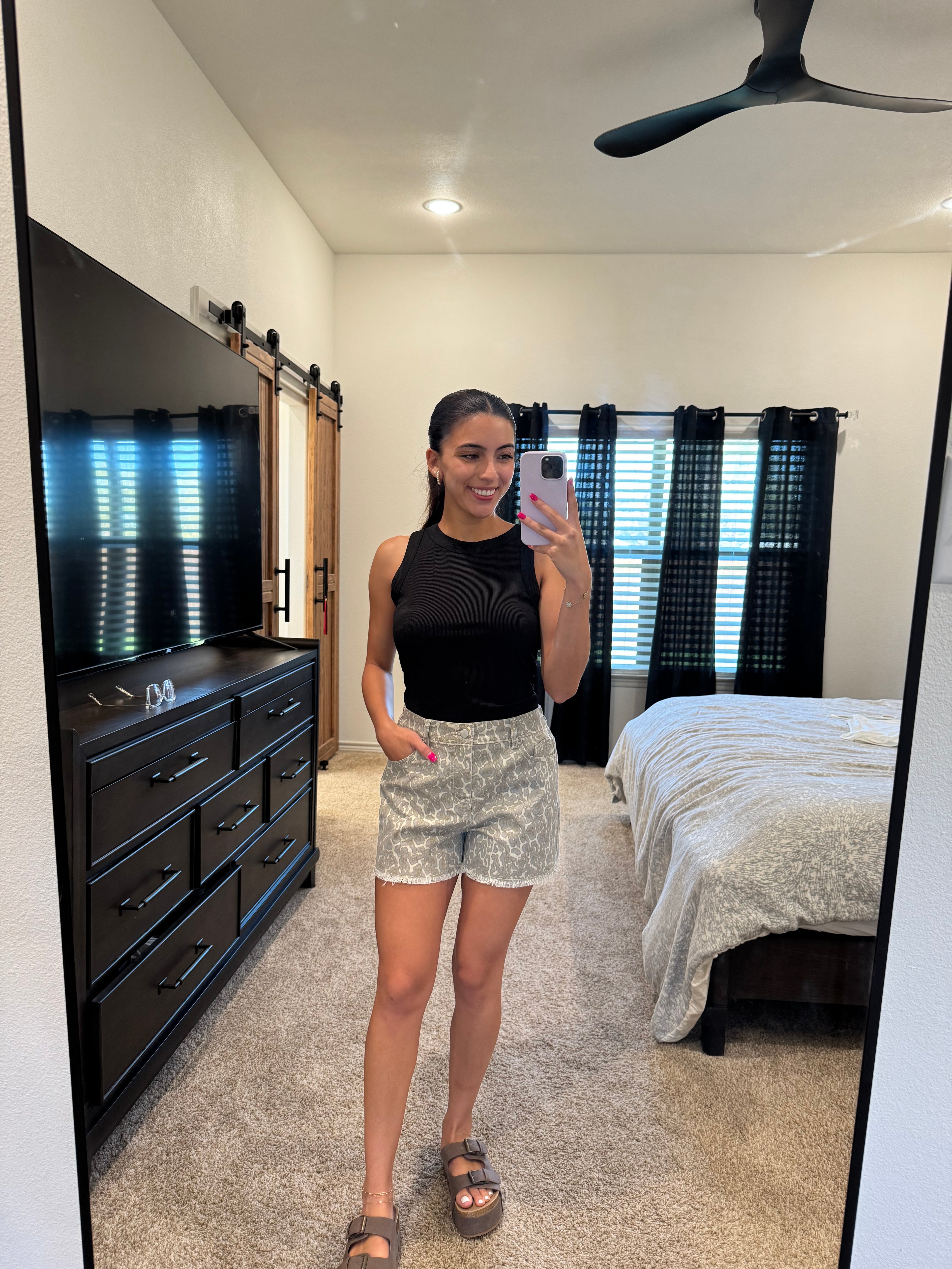 Leopard Shorts