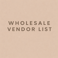 Designer Vendor list