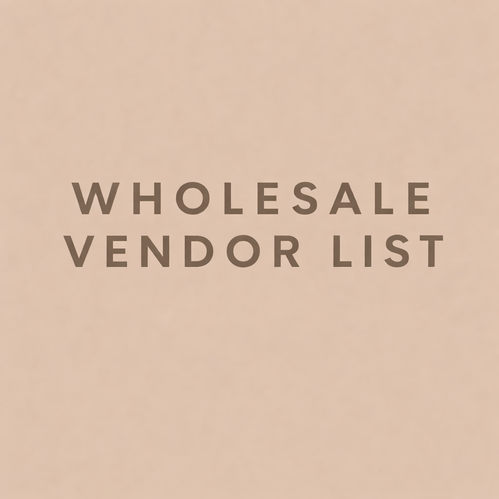 Designer Vendor list